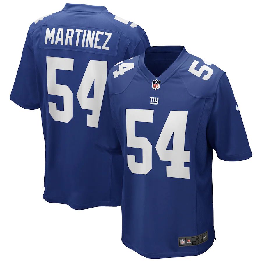 Men New York Giants #54 Blake Martinez Nike Royal Game Player NFL Jersey
